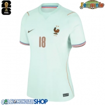 Maglie da calcio Francia Warren Zaire-Emery #18 Seconda Maglia Femminile Mondiali 2026  Manica Corta